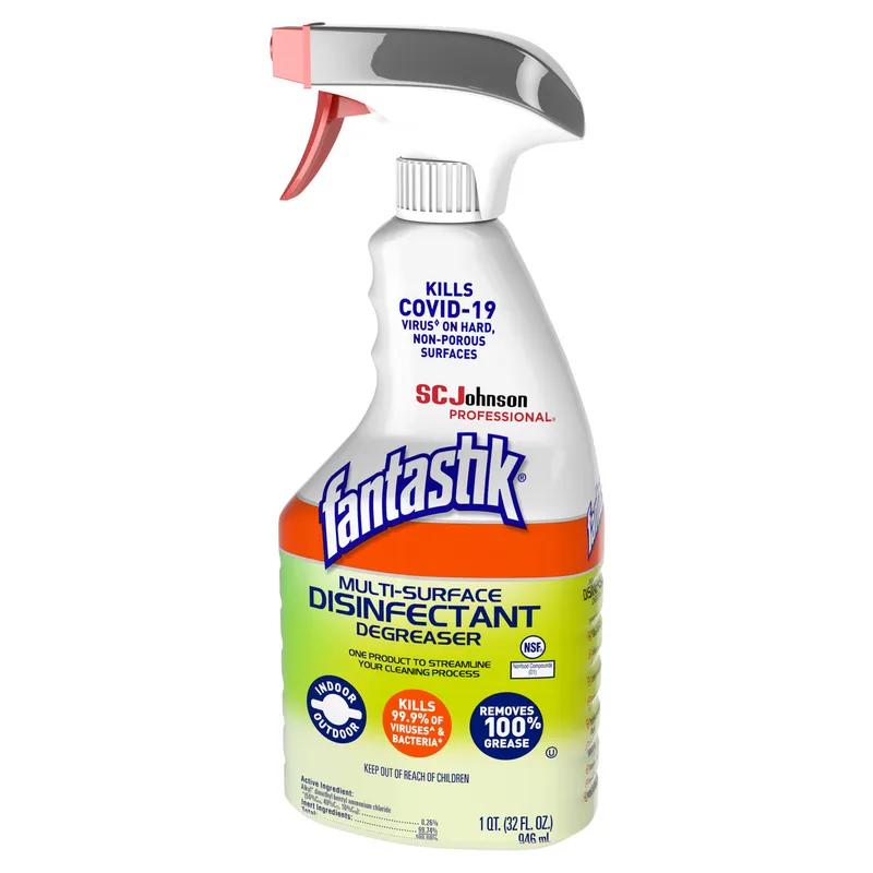 Fantastik® Herbal All Purpose Cleaner Disinfectant 32 FLOZ Multi Surface Daily RTU 8/Case
