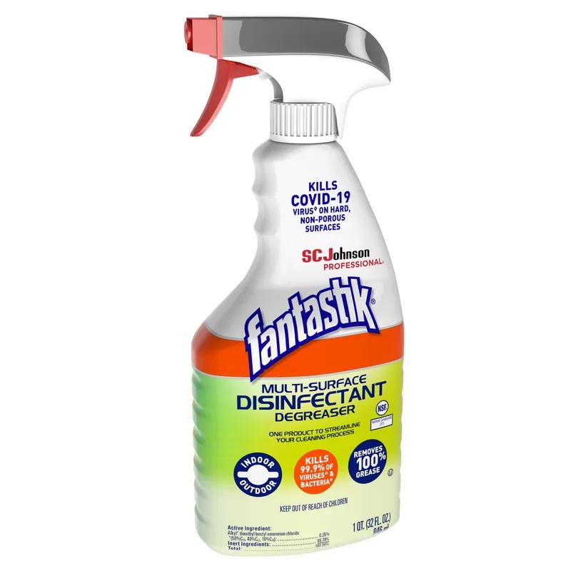 Fantastik® Herbal All Purpose Cleaner Disinfectant 32 FLOZ Multi Surface Daily RTU 8/Case