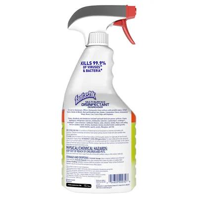 Fantastik® Herbal All Purpose Cleaner Disinfectant 32 FLOZ Multi Surface Daily RTU 8/Case