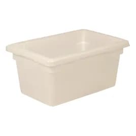 Food Tote Box 18X12X9 IN White HDPE Food Safe 1/Each