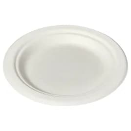 Victoria Bay Plate 6 IN Pulp Fiber White Round 1000/Case