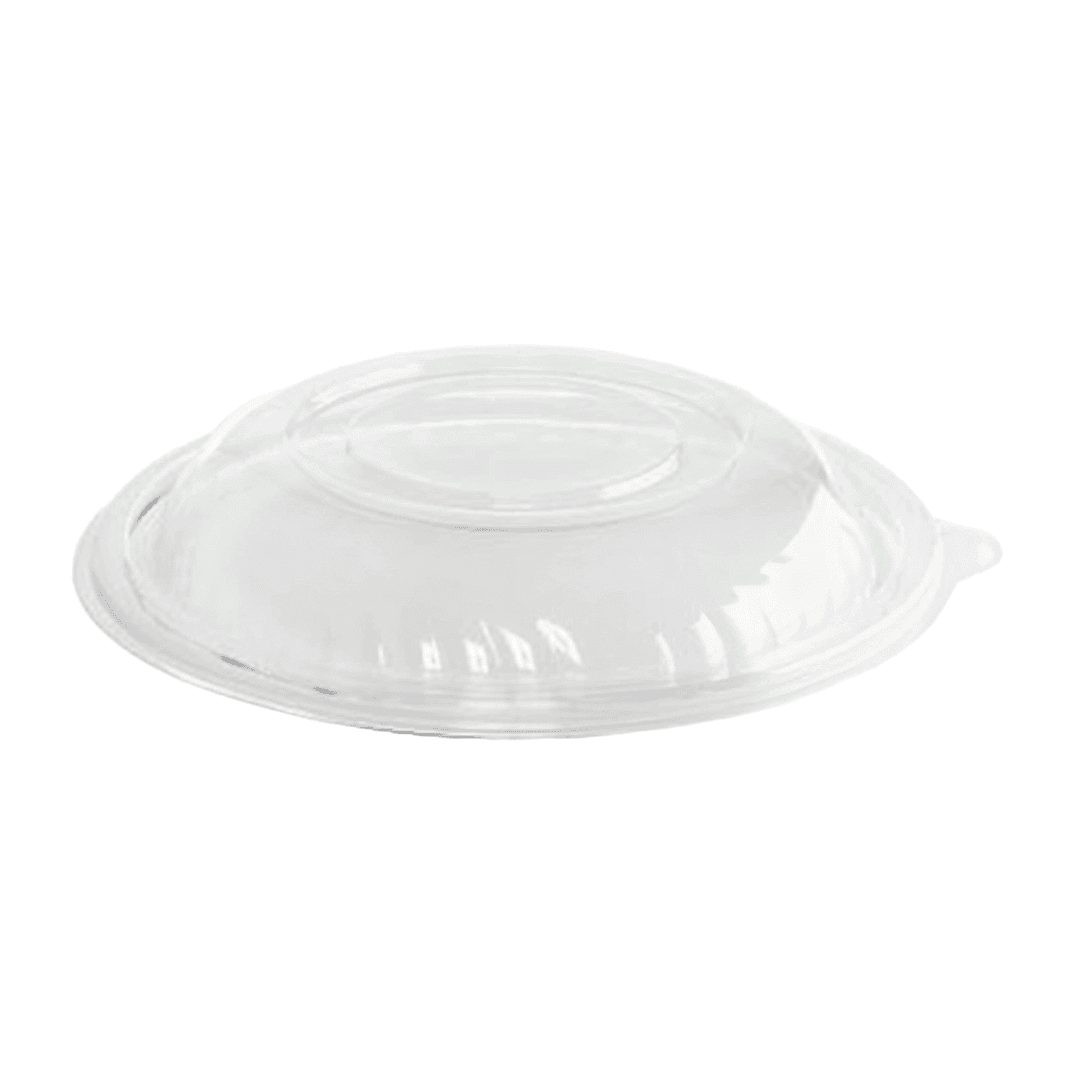 WNA Lid Dome PET Clear For 80 OZ Plate Unhinged 25/Case