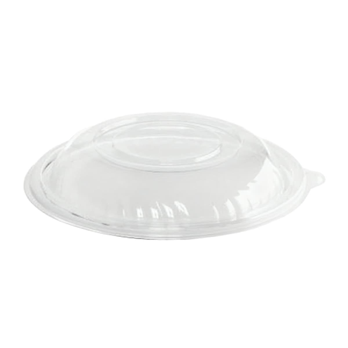 WNA Lid Dome PET Clear For 80 OZ Plate Unhinged 25/Case