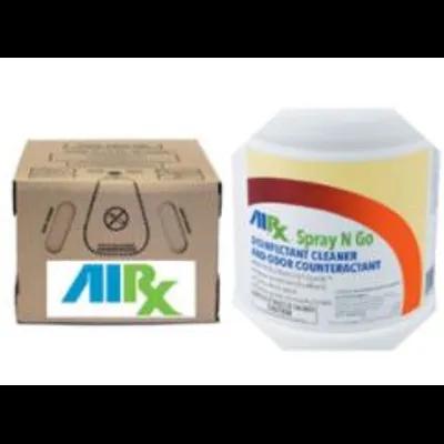 AirX® Spray N Go Unscented One-Step Disinfectant 2.5 GAL Multi Surface RTU Germicidal 2/Case