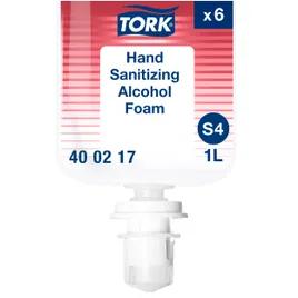 Tork Hand Sanitizer Foam 1 L Unscented Clear Alcohol Formula For S4 1 Count/Pack 6 Packs/Case 6 Count/Case