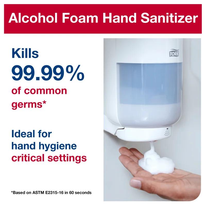 Tork Hand Sanitizer Foam 1 L Unscented Clear Alcohol Formula For S4 1 Count/Pack 6 Packs/Case 6 Count/Case