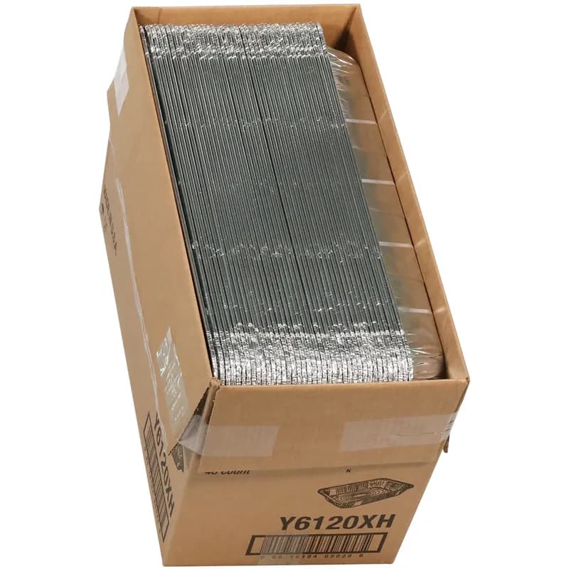 Steam Table Pan 228 OZ 19.6X11.6X2.2 IN Aluminum Silver 40/Case