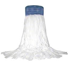 Mop Head Large (LG) Blue Microfiber 4PLY Loop End Large Headband 1/Each