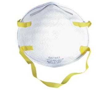 Pro-Guard Respirator OS 5.7X5.25X2.1 IN White Latex Free 20/Box