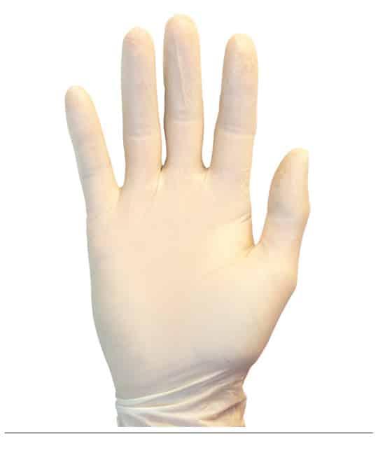 Examination Gloves XL Natural Latex Powder-Free 100 Count/Pack 10 Packs/Case