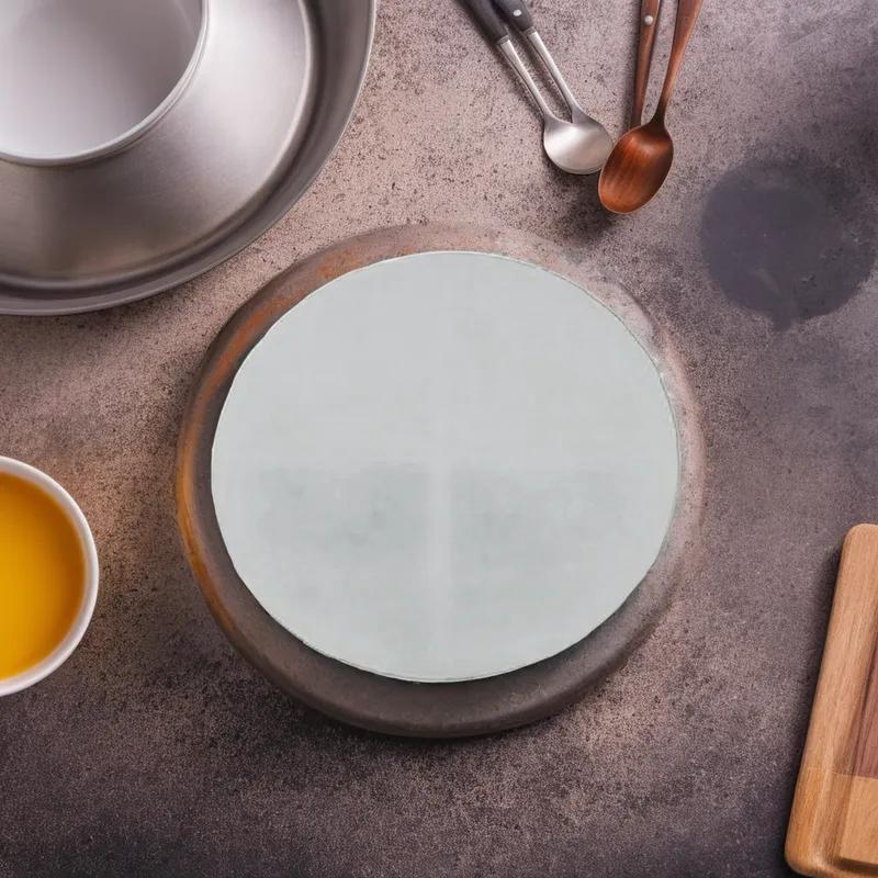 Cake Circle 7 IN Corrugated Paperboard White Mottled Uncoated 500/Case