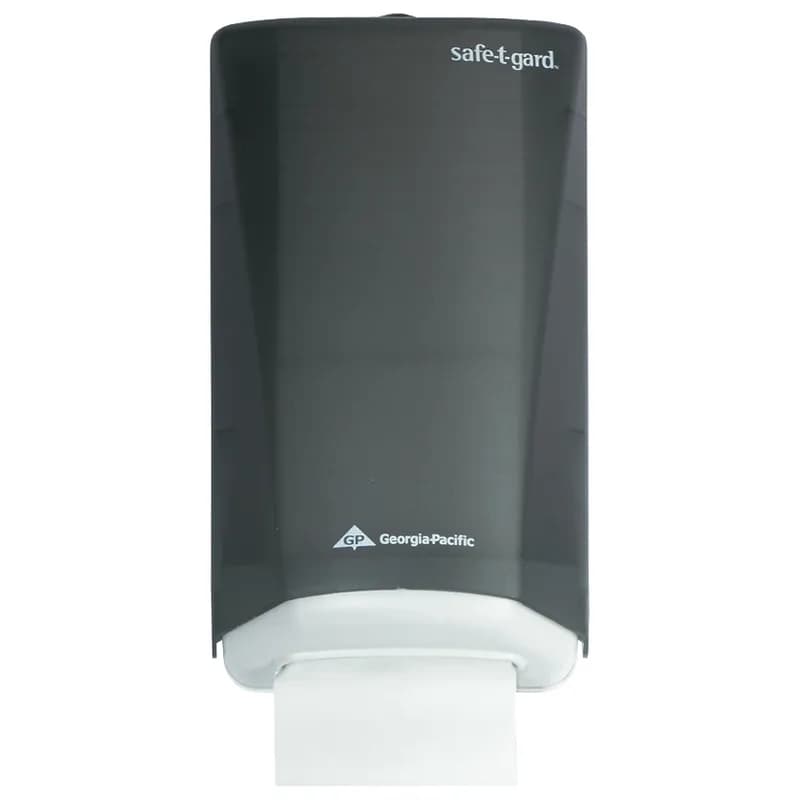 Safe-T-Gard® Door Tissue Dispenser 11.75X6.875X4.313 IN Smoke Gray 1/Each