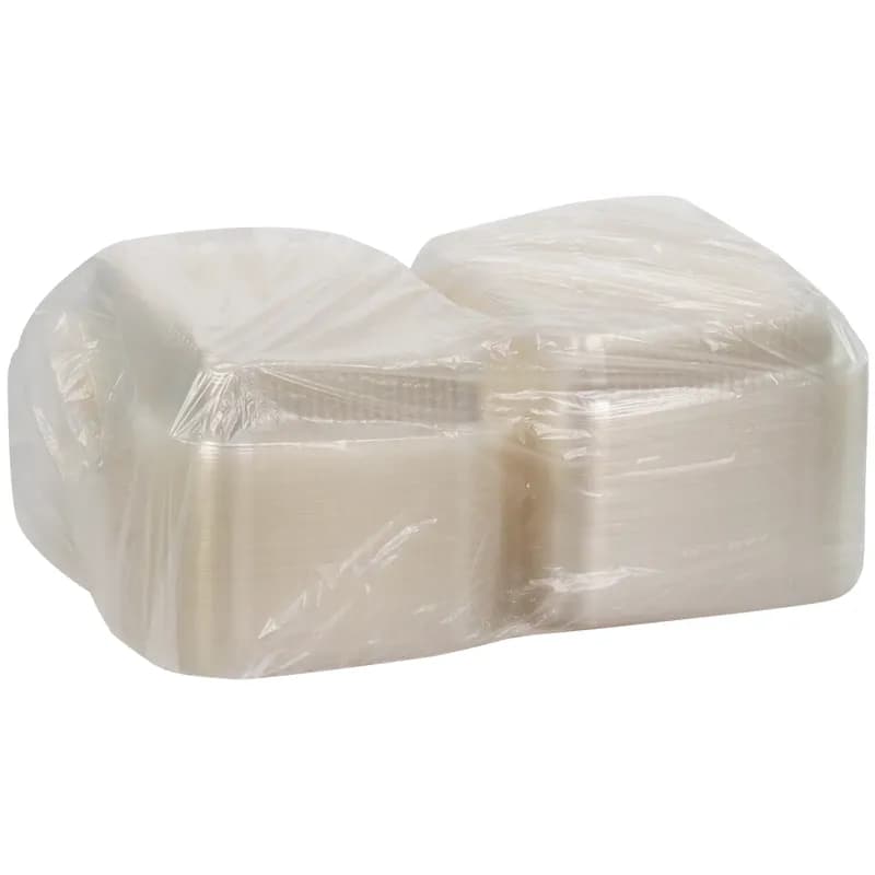 Take-Out Container Hinged With Dome Lid 10.75X9.25X3.5 IN OPS Clear Rectangle 150/Case