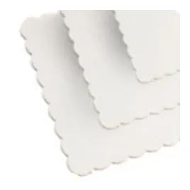 Cake Cake Board 25.5X17.5 IN Corrugated Cardboard White Rectangle C-Flute Grease Resistant 50/Case