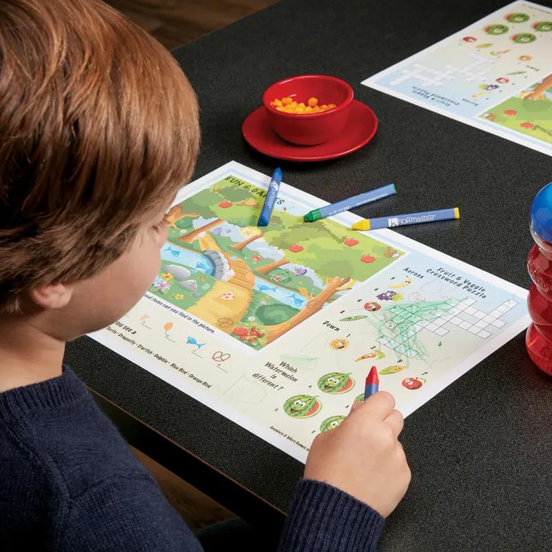 Crayon 3.5 IN Blue Green Red Yellow 4 Count/Pack 360 Count/Case