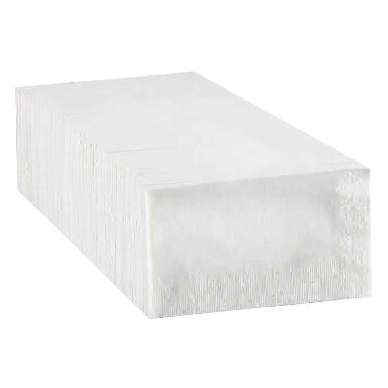 Dixie® Dinner Napkins 16.8X15 IN White Paper 1PLY 1/8 Fold 350 Count/Pack 12 Packs/Case 4200 Count/Case