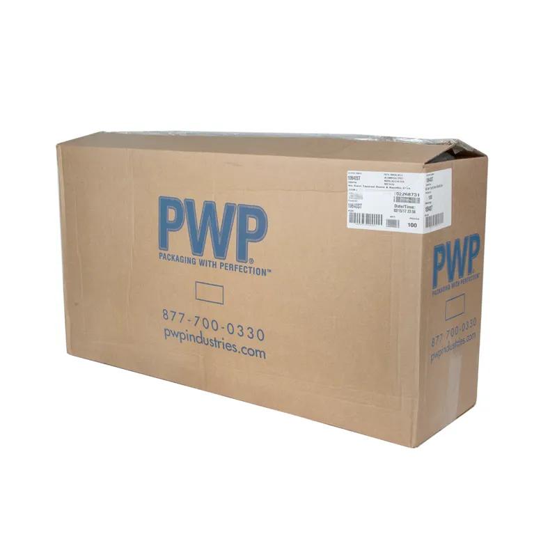 Cake Container & Lid Combo With Dome Lid 8X4 IN PET Clear Black Round Swirl 100/Case