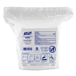 Purell® Hand Sanitizer Wipe 8X6.88X9.44 IN Fresh Citrus High Capacity 1700 Sheets/Pack 4 Packs/Case 6800 Sheets/Case
