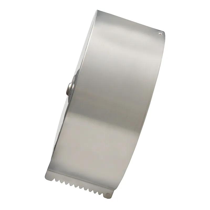 Toilet Paper Dispenser 9 IN Stainless Steel Wall Mount, Locking Silver 1-Roll Jumbo Jr (JRT) High Capacity 1/Each