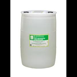 Lite'n Foamy® E2 Sanitizing Handwash RTU 55 GAL Unscented Clear 1/Drum
