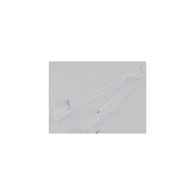 WNA Tongs 9 IN Plastic Clear 48/Case