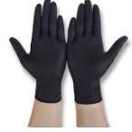 Victoria Bay General Purpose Gloves XL Black Nitrile Rubber 2000/Case