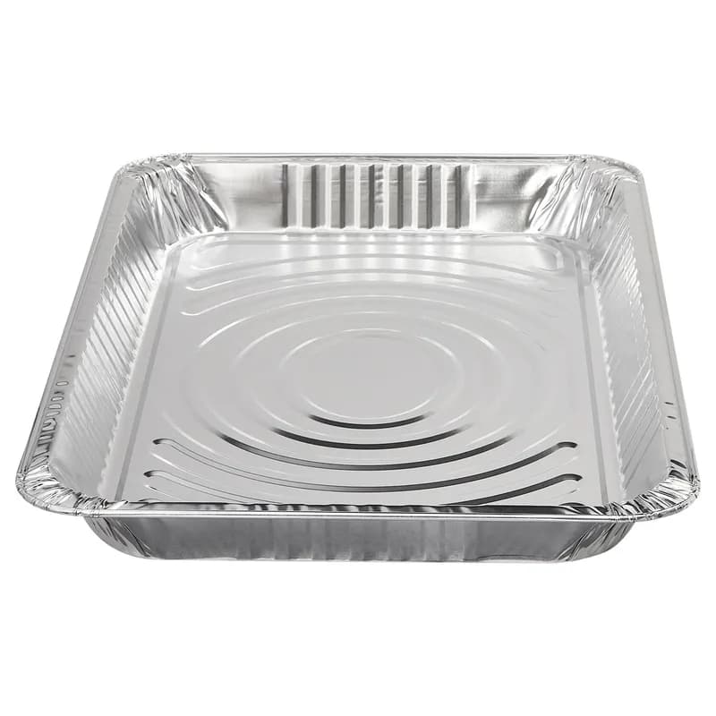 Victoria Bay Steam Table Pan Full Size 176 OZ Aluminum Silver Rectangle Shallow 50/Case