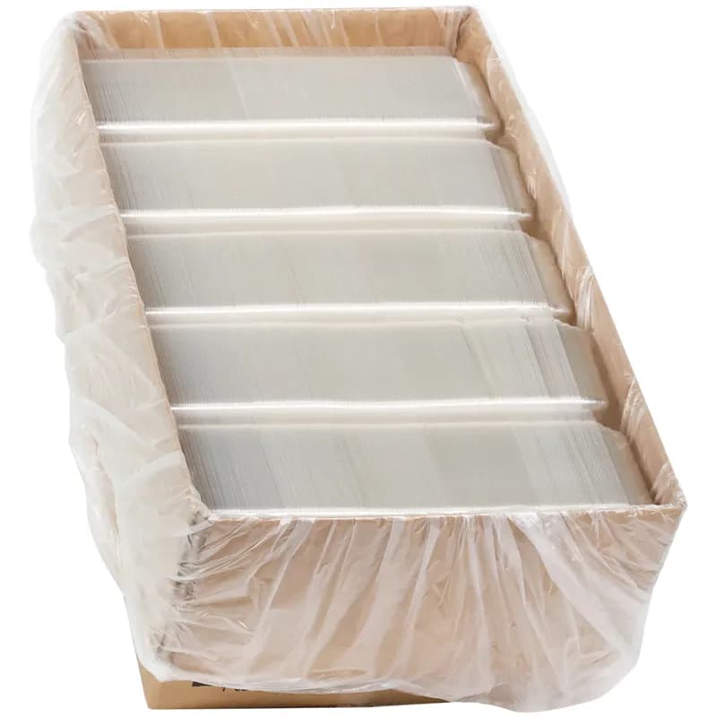 Take-Out Container Insert 4 OZ 3.5X3.5X1 IN OPS Clear Square Stackable 2500/Case