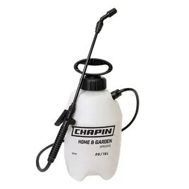 Pump Sprayer 2 GAL Plastic Clear Black Portable 1/Each