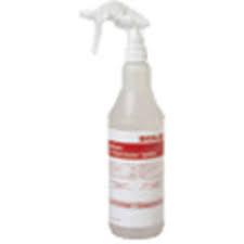 Ecolab SaniSave NR Cleaner Sanitizer Spray Bottle & Trigger Sprayer Plastic Clear White 3/Pack