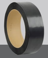 Poly Strapping 0.5IN X7200FT Black 16X6 Core Hand 1/Each