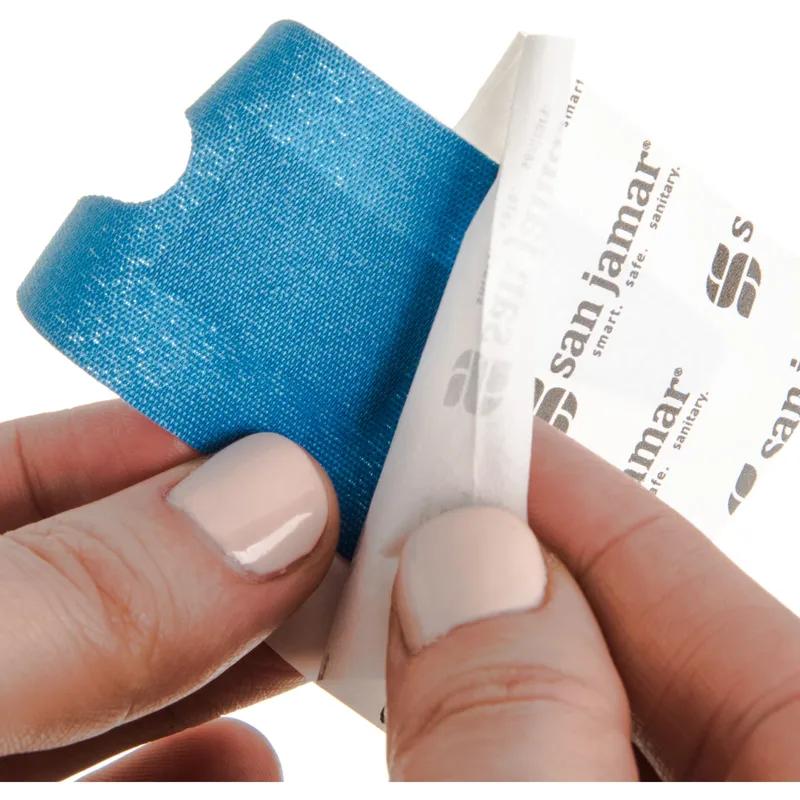 Mani-Kare® Adhesive Bandage Blue PP Refill Knuckle Bandage Latex-Free 15 Count/Pack 3 Count/Case