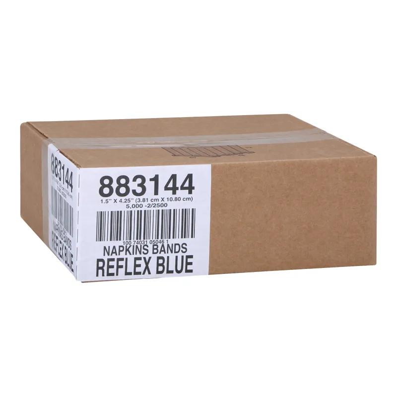 Napkin Bands 1.5X4.25 IN Reflex Blue Paper 5000/Case