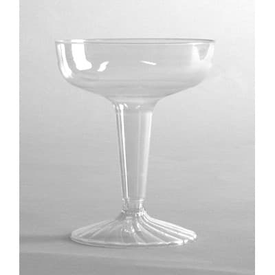 WNA Cup Champagne Glass 4 OZ PS Clear 500/Case