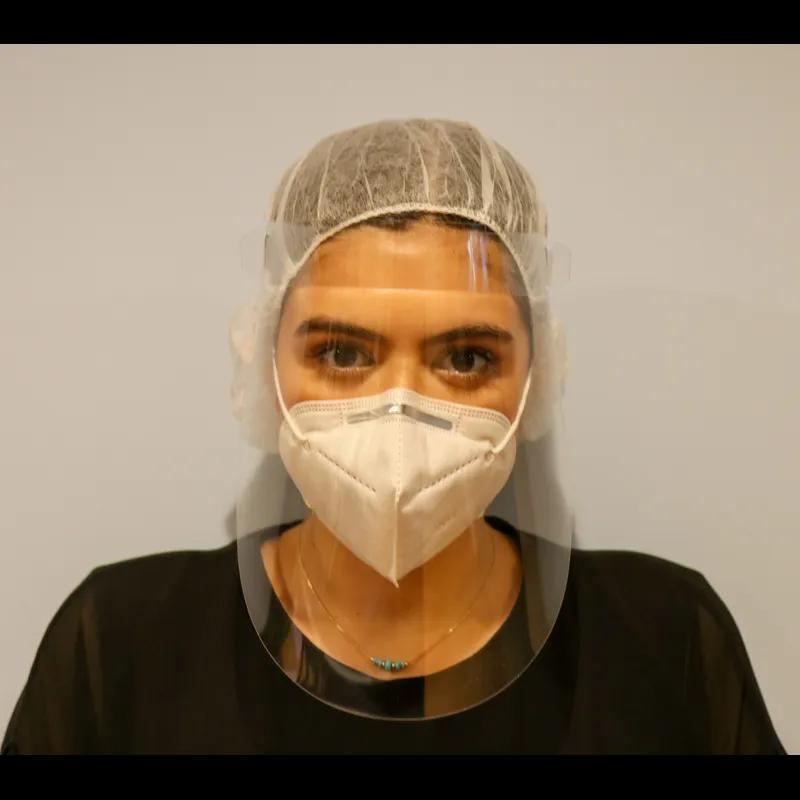 Face Shield 29X9.5 IN Clear PET 200/Case