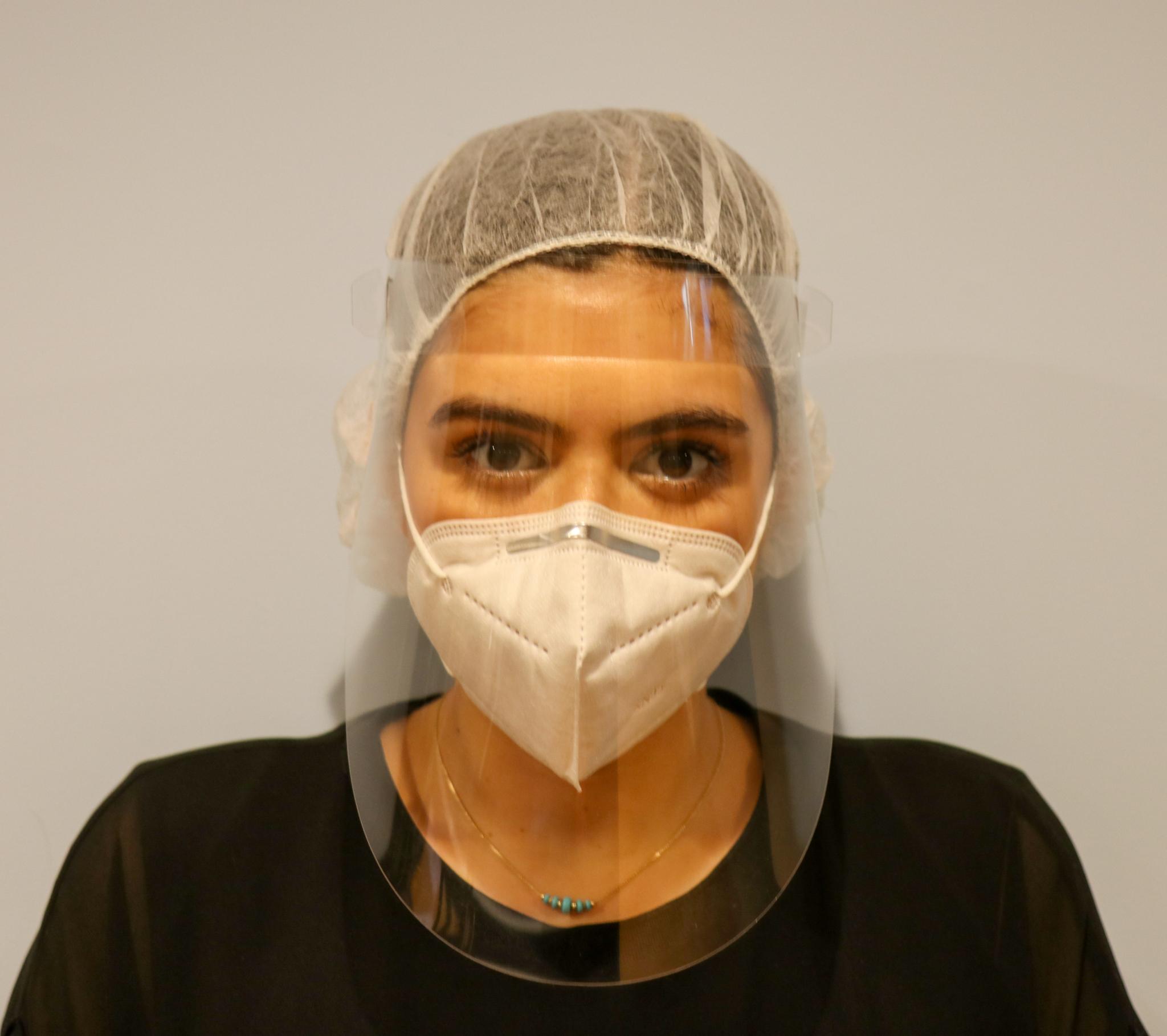 Face Shield 29X9.5 IN Clear PET 200/Case