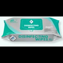 WipesPlus® One-Step Disinfectant Wipe Quat 80 Count/Pack 12 Packs/Case 960 Count/Case