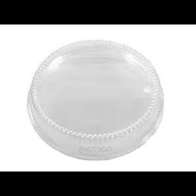 Lid Dome 9X1.5 IN Plastic Clear Round For Container 200/Case