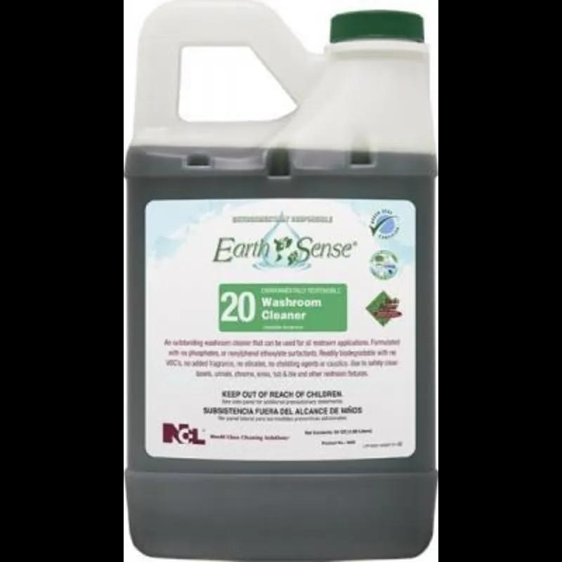 Earth Sense® Cleanser Restroom Cleaner 64 FLOZ Multi Surface 6/Case