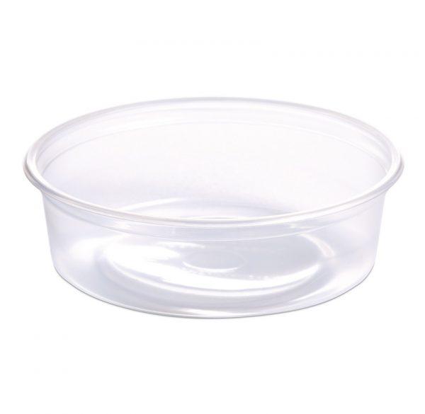 HomeFresh® Deli Container Base 6 OZ PP Clear Round 500/Case