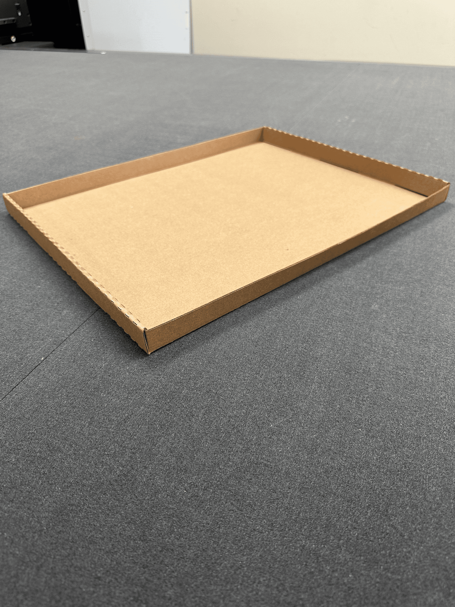 Take-Out Tray 14X18X1 IN Paperboard Kraft Rectangle 100/Case