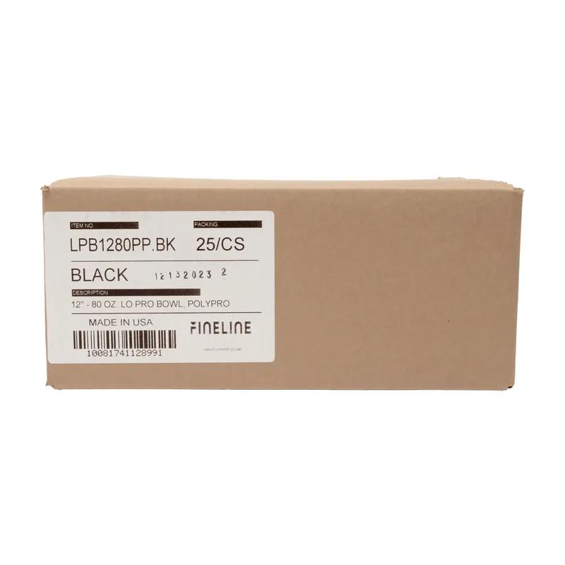 ReForm Bowl 80 OZ PP Black Round 25/Case