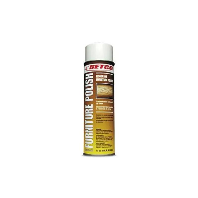 Betco® Lemon Furniture Polish 19 FLOZ RTU Aerosol 12/Case