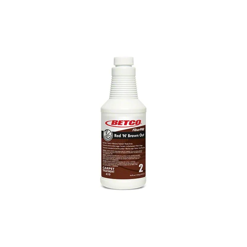 FiberPRO® Brown Stain Remover 16 OZ RTU 12/Case