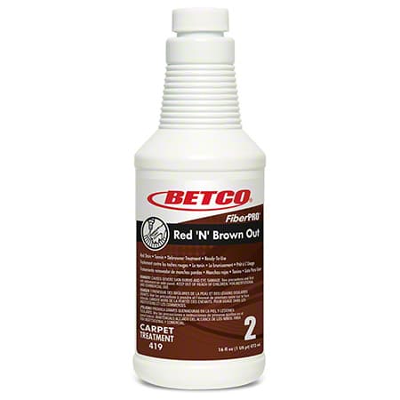 FiberPRO® Brown Stain Remover 16 OZ RTU 12/Case