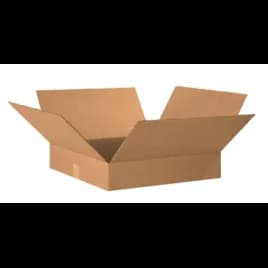 Regular Slotted Container (RSC) 20X20X4 IN Kraft Corrugated Cardboard 32ECT 1/Each