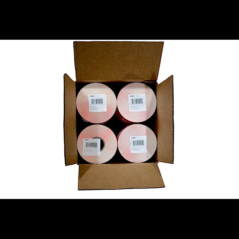 Reduced Promo Label 1.5X2 IN Black Fluorescent Red With Arrow 1000 Count/Roll 20 Rolls/Case 20000 Count/Case