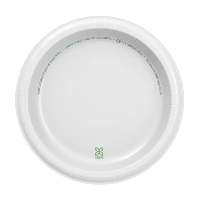 Dixie Basic Plate 8.5 IN Paper White Kosher 500/Case