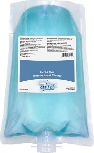 Afia Hand Soap Foam 1000 mL 6X3.5X9.5 IN Ocean Mist Refill 6/Case