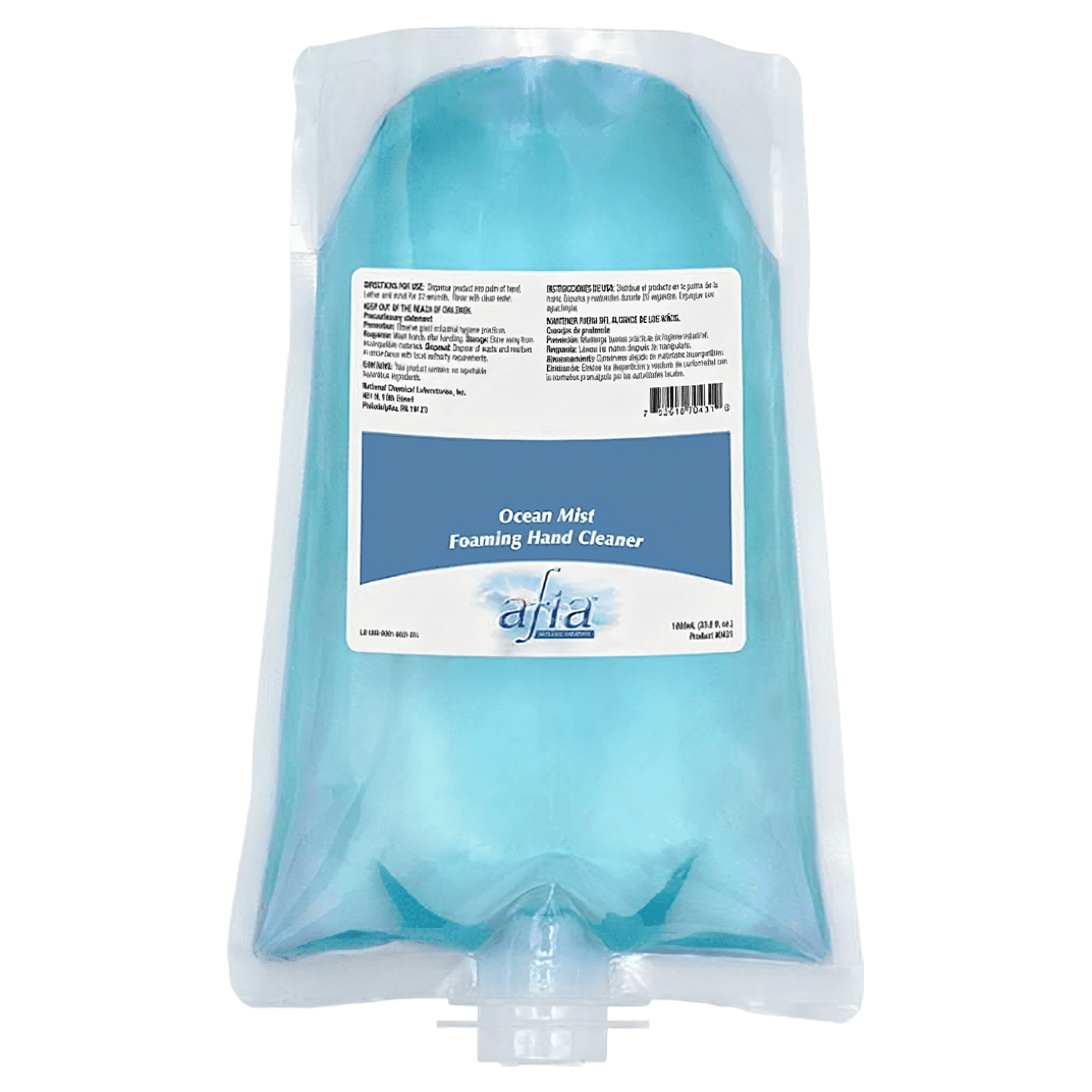 Afia Hand Soap Foam 1 L Ocean Mist Refill 6/Case